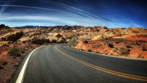 Winding highway