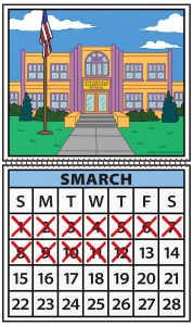 Smarch calendar