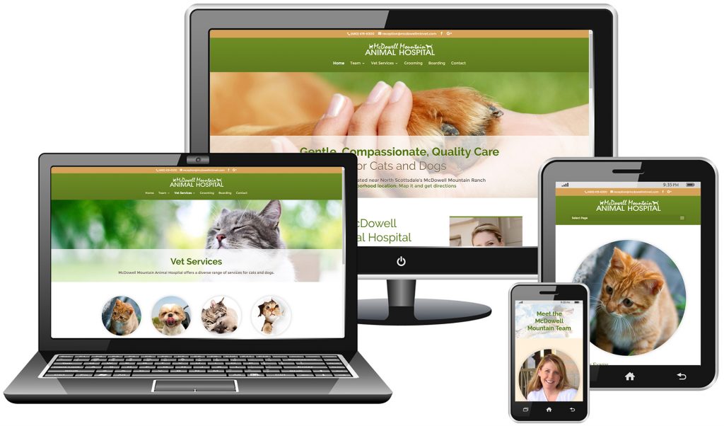 Animal Hospital Website Redesign