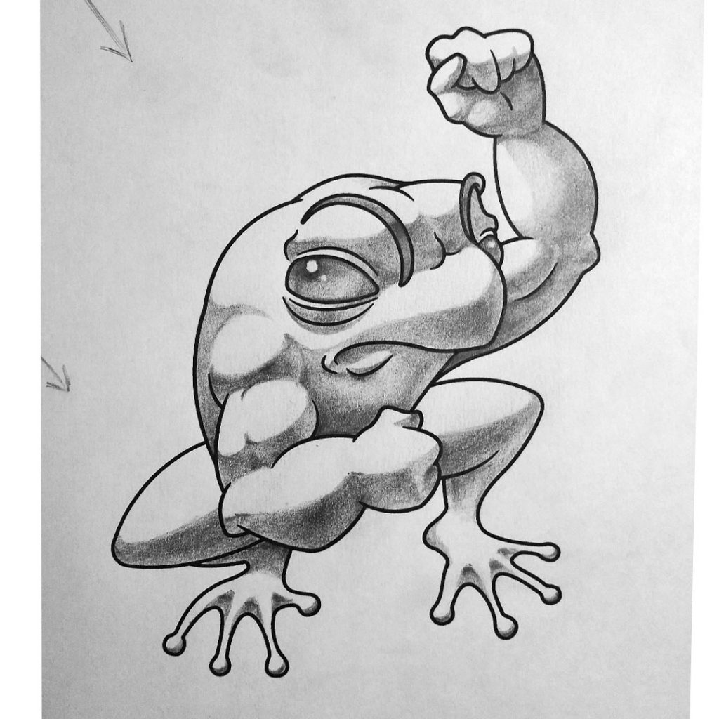 57+ Character sketch frog Free Stock Photos - StockFreeImages