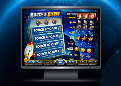 Casino game design | Rocky's Riches pulltabs