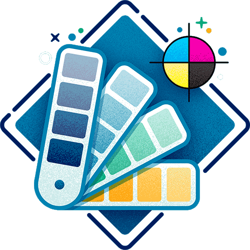 Print design vector icon