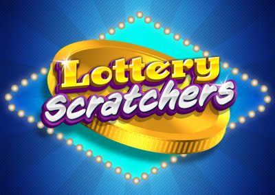 Lottery Scratchers - App game logo design