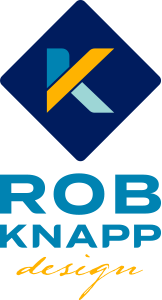Rob Knapp Design | vertical logo