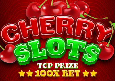 Cherry Slots logo design